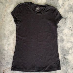 Sz 10 justice black tshirt